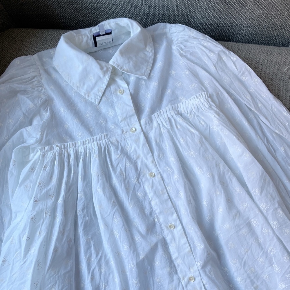 Thierry Colson White Blouse S